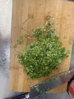 香菜雞蛋餅