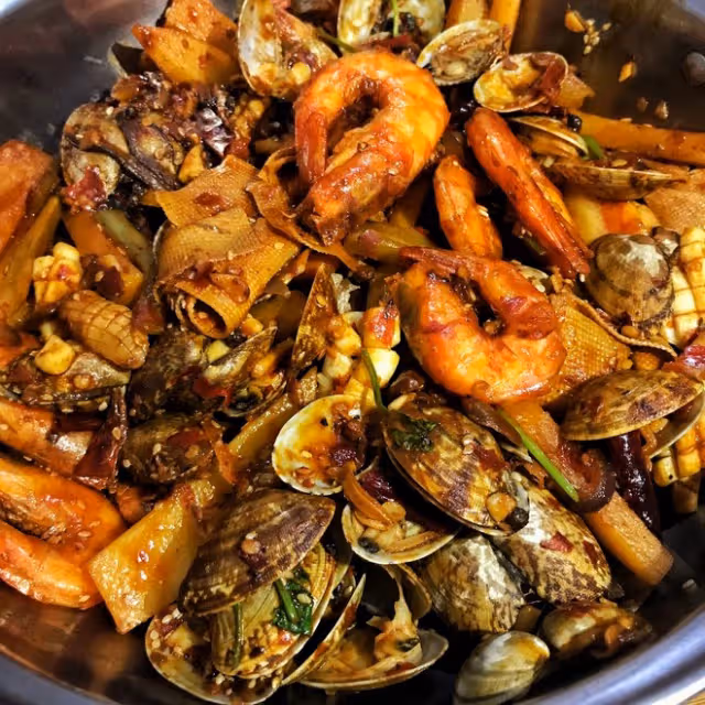 麻辣海鮮干鍋