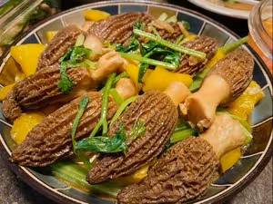 【創意菜】蝦滑釀羊肚菌