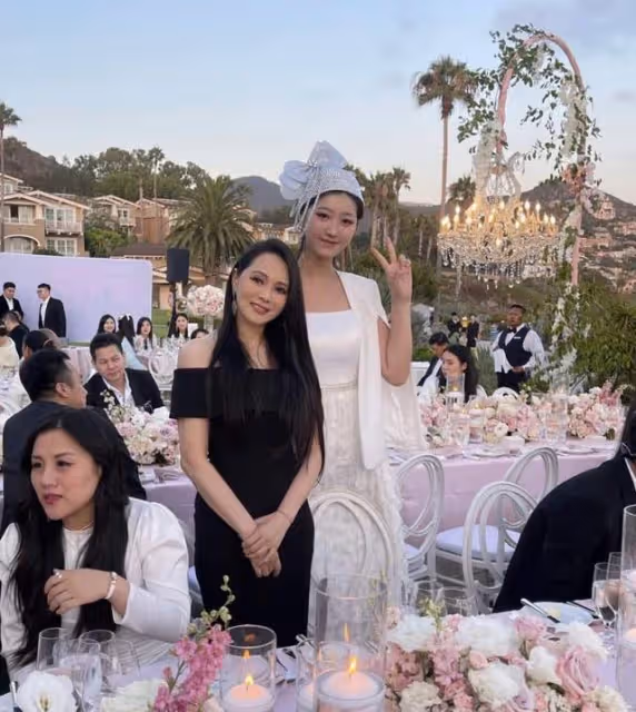伊能靜為頂級富豪慶生！現場美女如雲，男方被曝詐騙上億逃亡海外