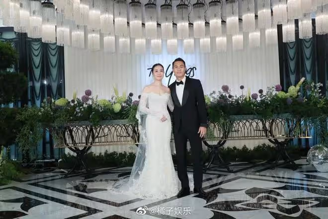 楊祐寧補辦婚禮眾港台明星參加,林心如打扮闊太,桂綸鎂罕見露面