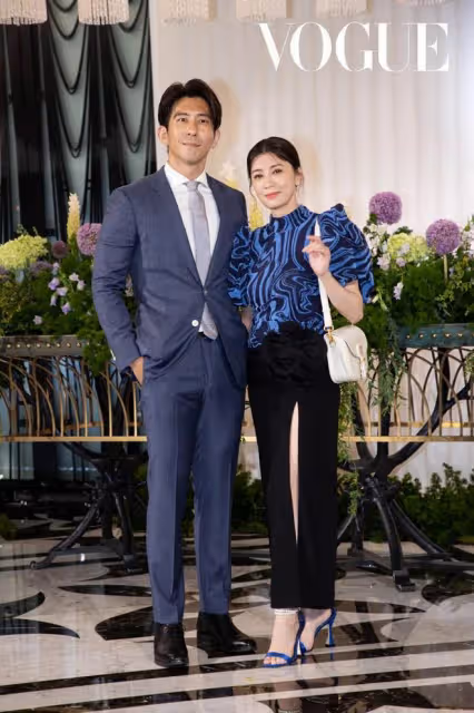 楊祐寧補辦婚禮眾港台明星參加,林心如打扮闊太,桂綸鎂罕見露面