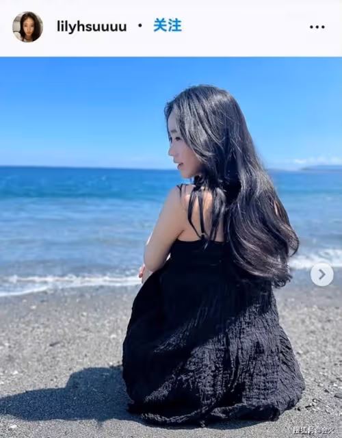 小S二女兒近照曝光 穿弔帶燙大波浪不似15歲
