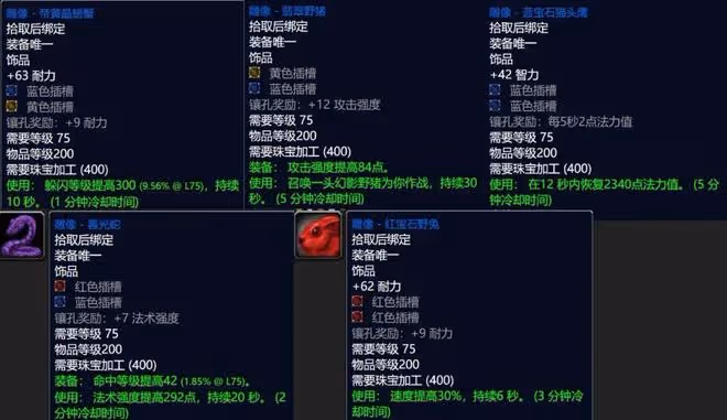 魔獸世界WLK懷舊服:測試服一項新變化,珠寶加工成為最強第2專業