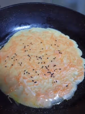 胡蘿蔔雞蛋餅