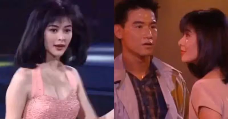 關之琳年輕時有多美?張學友牽她出來那刻,網友:簡直傾國傾城