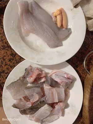 鮮嫩鱸魚片➕紅燒鱸魚腩