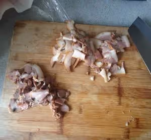 韓國泡菜炒豬頭肉