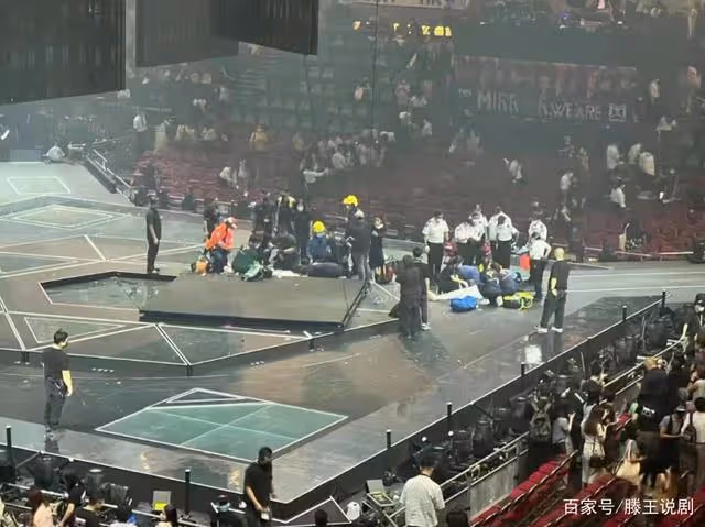 舞台事故接連起,紅館發生意外後,「鳥叔」演唱會又有人墜亡