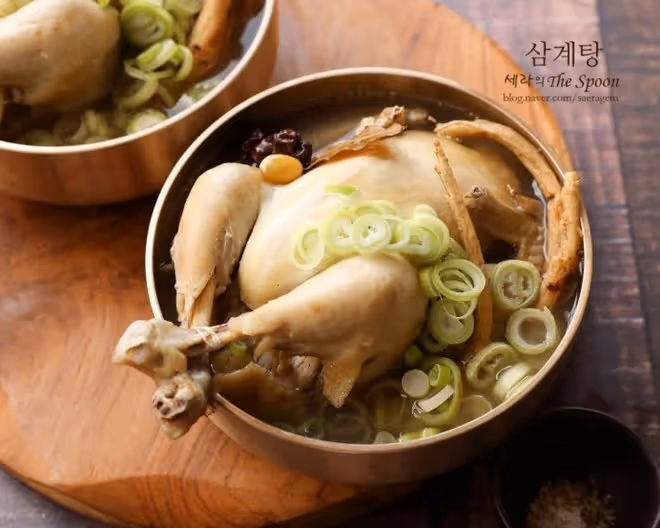 韓國參雞湯 삼계탕