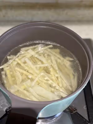 鮮嫩爽口的竹筍滑肉絲