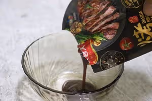 日式漢堡肉：鮮嫩流汁，肉香滿分！