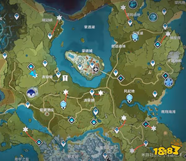 原神蒙德地靈龕鑰匙獲取攻略 蒙德地靈龕鑰匙都在哪