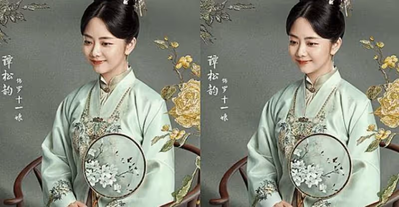 譚松韻才是真的「天生麗質」，沒化妝就敢直面鏡頭，看到素顏我心動了_鄭爽_因為_保養