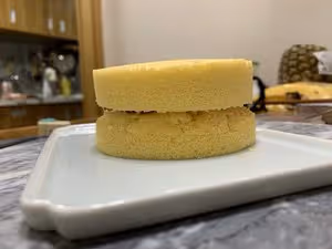 火龍果漸變蛋糕（寶寶輔食）