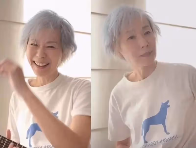 「新凍齡女神」60歲的葉童,61歲的葉倩文,她們滿頭白髮,足以讓溫碧霞羞愧不已,網友:高清鏡頭下都「露餡」了