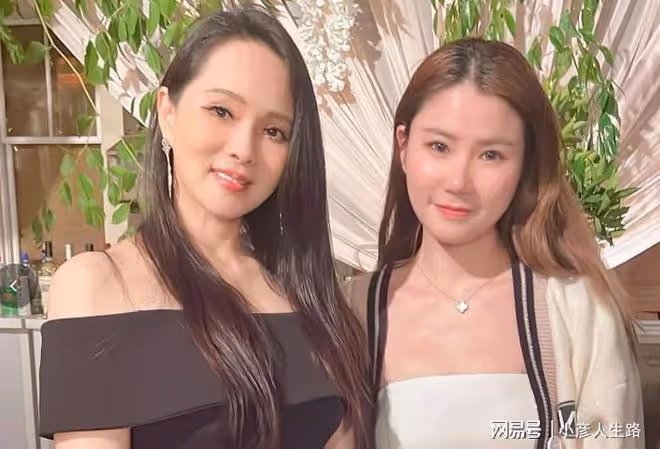 伊能靜美國為富豪慶生,男子疑在逃嫌疑人,二人相識原因有猜測