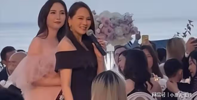 伊能靜美國為富豪慶生,男子疑在逃嫌疑人,二人相識原因有猜測