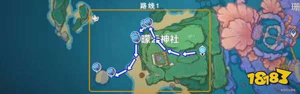 原神海靈芝速刷路線 海靈芝怎麼刷最快