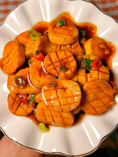 蚝油杏鮑菇——比肉還好吃