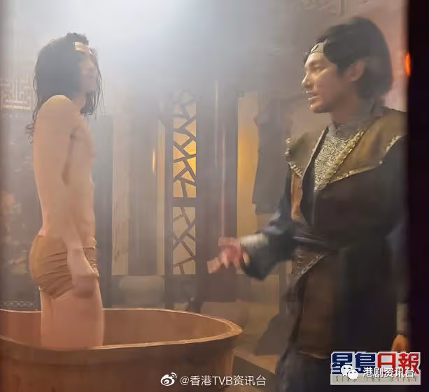 周嘉洛犧牲色相全L露股演出!為求效果好二話不說臨場答應