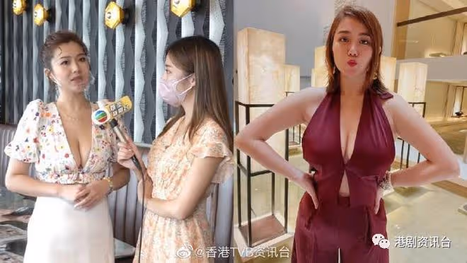 白雲自爆曾因身形感自卑!慘被朋友批評︰「胸太大好核突」