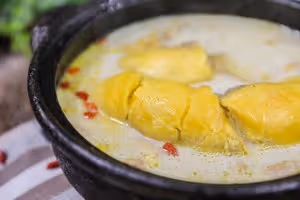 榴槤雞煲