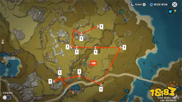 原神石珀採集路線圖 石珀在哪裡採集