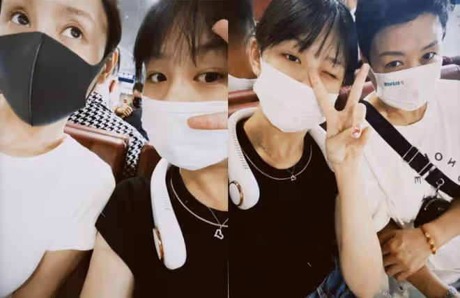 吳啟華前妻近照,37歲皮膚白皙似少女,每月收6萬贍養費生活愜意