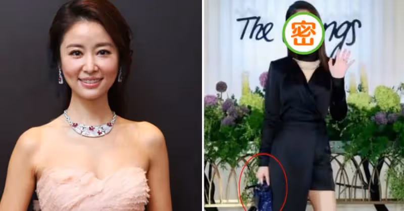 林心如太美了！不輸楊佑寧新娘，一身黑看似低調，卻高調拎98萬包包，網友：霍建華好福氣