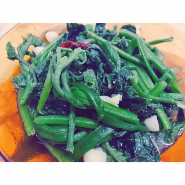 清炒南瓜葉子