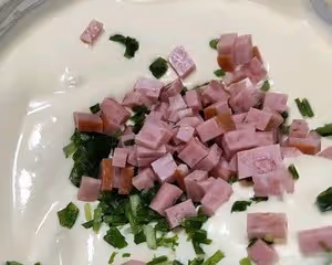 爆漿蔥花火腿肉鬆蛋糕
