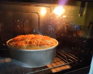 爆漿蔥花火腿肉鬆蛋糕