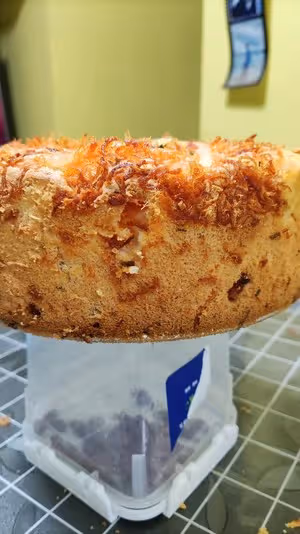 爆漿蔥花火腿肉鬆蛋糕
