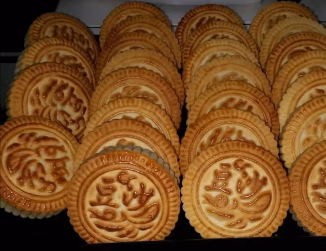 豆沙月餅（京式提漿皮，老式月餅）