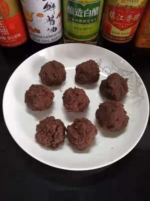 豆沙月餅（京式提漿皮，老式月餅）