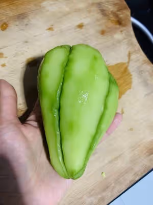 清甜爽口好味道-快炒佛手瓜