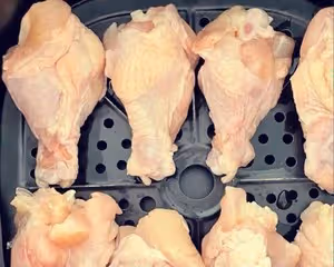 姐妹們，減肥也要多吃肉！空氣炸鍋版奧爾良蜜汁烤翅根來啦！