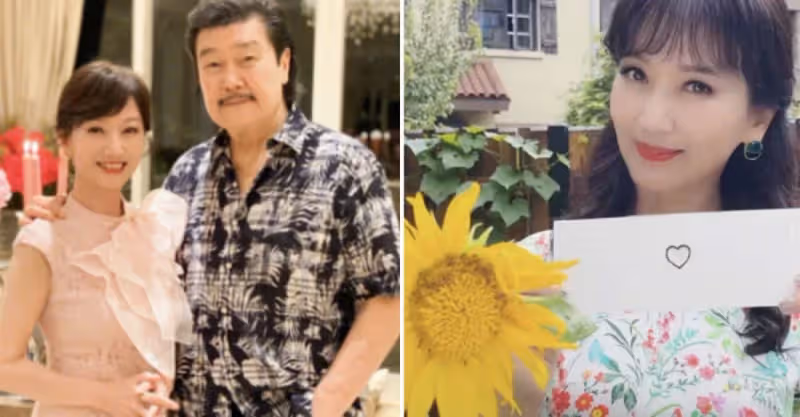 68歲趙雅芝近照美如少女！身後36億「獨棟別墅」太搶鏡，庭院「親手種絲瓜」還有向日葵太接地氣