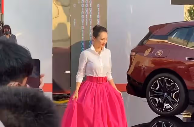 電影展紅毯爭艷:章子怡千萬鑽戒、馬麗顯老態,海清深v肚腩吸睛