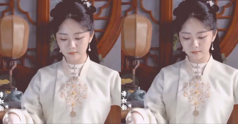 《錦心似玉》首曬劇照，譚松韻穿古裝氣質嫻靜，看到男主：收視率穩了