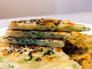 「香酥蔥油餅」--好吃停不下