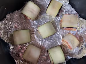 免油炸空氣炸鍋茄子肉卷