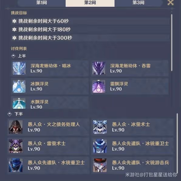 《原神》2.8版二期深淵打法心得