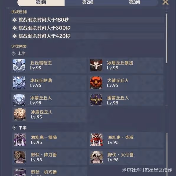 《原神》2.8版二期深淵打法心得