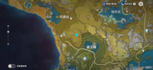 《原神》璃月地區地靈龕位置圖示