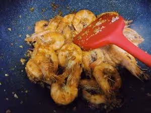 蒜蓉炒蝦