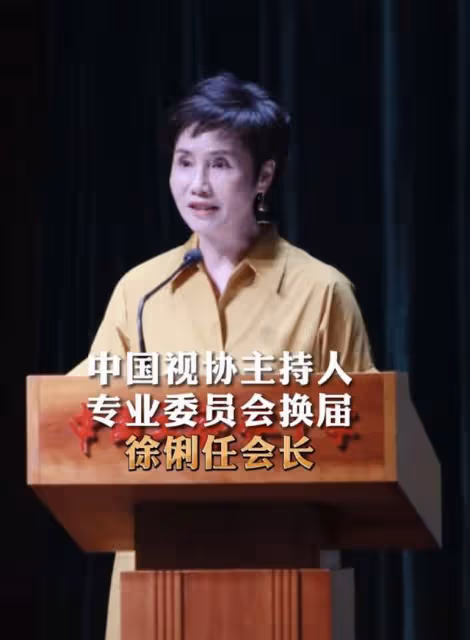 眾多央視名嘴齊聚！61歲徐俐升職成會長，剪超短髮氣質大變認不出