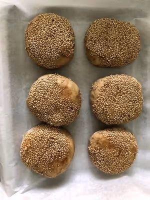 老北京椒鹽麻醬燒餅