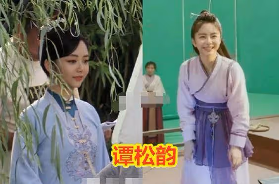 女星古裝路透照,譚松韻自然,迪麗熱巴胖20斤?陳小紜跌落神壇